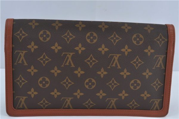 Authentic Louis Vuitton Monogram Pochette Dame GM M51810 Clutch Hand Bag J4224 Online