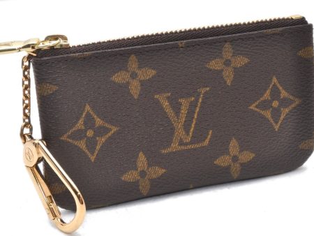 Authentic Louis Vuitton Monogram Pochette Cles Coin Purse Case M62650 LV 2223F Sale