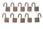 Authentic Louis Vuitton Padlock 10Set Old Model LV 5129D Supply