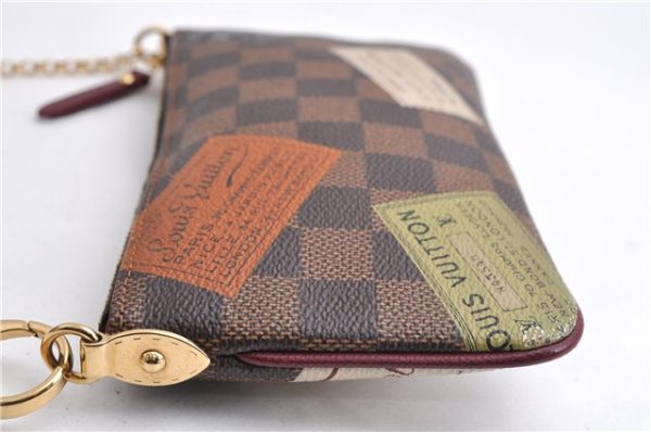 Authentic Louis Vuitton Damier Pochette Mira MM Accessory Pouch N63080 LV 6211E Online