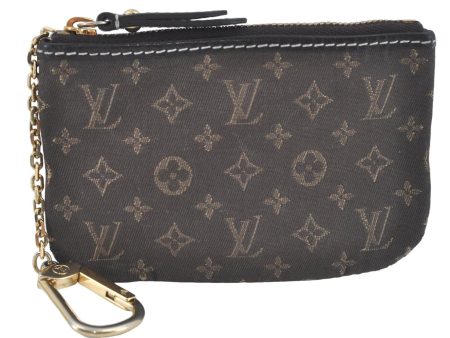 Authentic Louis Vuitton Monogram Idylle Pochette Cles Brown M62994 LV J2068 Online now