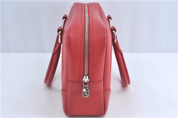 Auth Louis Vuitton Epi Vivienne Long MM Shoulder Hand Bag Red M5911E LV J0873 Online Sale