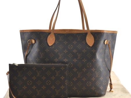 Auth Louis Vuitton Monogram Neverfull MM Mimosa Tote Bag Yellow M40997 LV H0898 Online Hot Sale