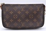 Authentic Louis Vuitton Monogram Pochette Accessoires Pouch M51980 LV 0432E Hot on Sale