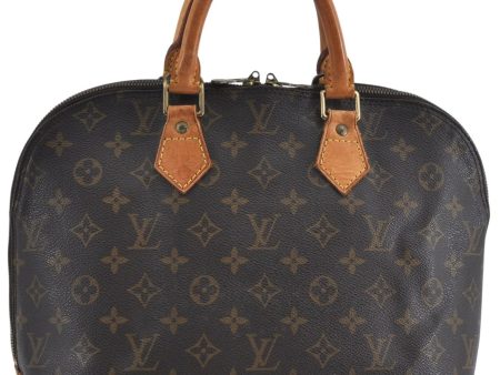 Authentic Louis Vuitton Monogram Alma Hand Bag Purse M51130 LV J4442 Fashion