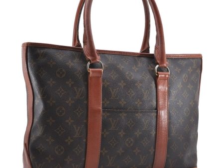 Auth Louis Vuitton Monogram Sac Weekend PM Vintage Tote Hand Bag M42425 LV 4029D For Cheap