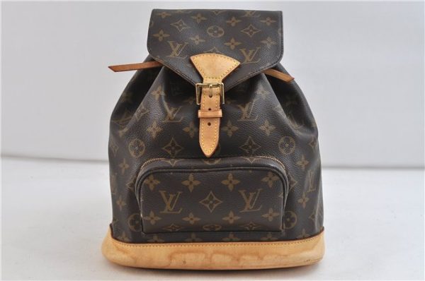 Authentic Louis Vuitton Monogram Montsouris MM Backpack M51136 LV 9428C Online Hot Sale