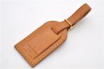 Authentic Louis Vuitton Name tag Beige 10Set LV 7384D Online now