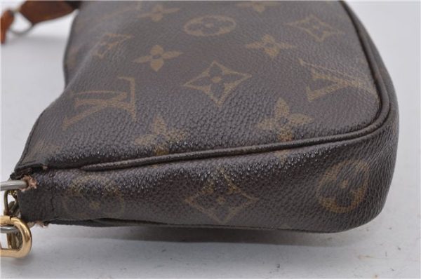 Authentic Louis Vuitton Monogram Pochette Accessoires Pouch M51980 LV 1872F Online Sale