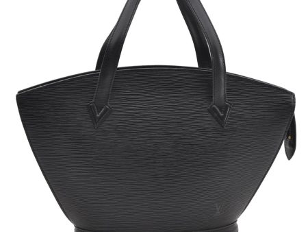 Authentic Louis Vuitton Epi Saint Jacques Hand Bag Purse Black M52272 LV 2946E Sale