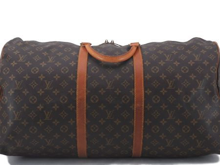 Authentic Louis Vuitton Monogram Keepall 60 Travel Boston Bag M41422 LV 4606D Supply