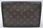 Authentic Louis Vuitton Monogram Pochette Rabat Clutch Hand Bag M51940 LV 5278E For Cheap