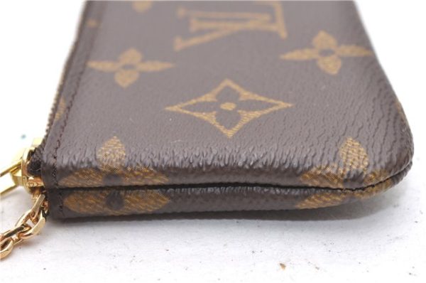 Authentic Louis Vuitton Monogram Pochette Cles Coin Purse Case M62650 LV 2223F Sale