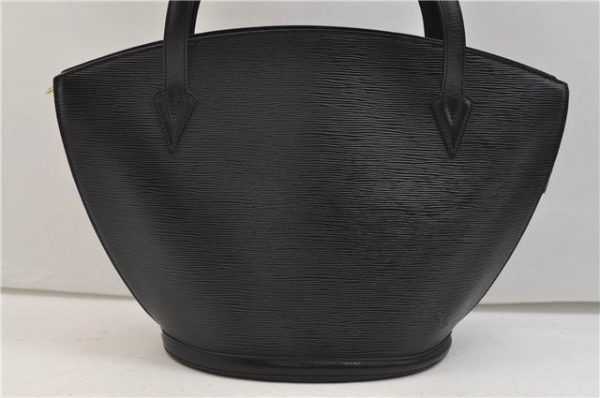 Auth Louis Vuitton Epi Saint Jacques Shopping Shoulder Bag Black M52262 LV 5666E Online Sale