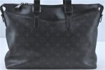 Auth Louis Vuitton Monogram Eclipse Briefcase Explorer Black M40566 LV J1849 Cheap