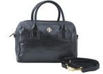 Authentic TORY BURCH Leather 2Way Shoulde Hand Bag Purse Black J1983 on Sale