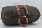 Authentic Louis Vuitton Monogram Keepall 55 Travel Boston Bag M41424 LV 0166F For Cheap