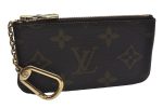 Authentic Louis Vuitton Monogram Pochette Cles Coin Case M62650 LV 9184D Online Hot Sale