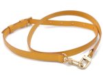 Authentic Louis Vuitton Leather Shoulder Strap Yellow 40.2-47.2  LV 1961F Online