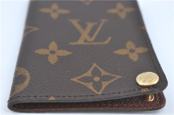 Auth Louis Vuitton Monogram Porte Cartes Credit Pression M60937 Card Case J2045 For Cheap