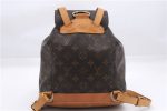 Authentic Louis Vuitton Monogram Montsouris MM Backpack M51136 LV 9985D Online