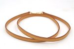 Authentic Louis Vuitton Leather Shoulder Strap Beige 47.6  LV 5394E Fashion