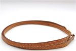 Authentic Louis Vuitton Leather Shoulder Strap Beige 47.2  LV 9129D Hot on Sale