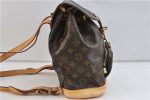 Authentic Louis Vuitton Monogram Montsouris MM Backpack M51136 LV 9428C Online Hot Sale