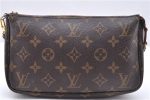 Authentic Louis Vuitton Monogram Pochette Accessoires Pouch M51980 LV Junk 2825E on Sale