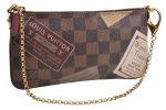 Authentic Louis Vuitton Damier Pochette Mira MM Accessory Pouch N63080 LV 6211E Online