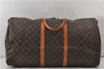 Auth Louis Vuitton Monogram Keepall Bandouliere 60 Boston Bag M41412 LV 9994D Cheap