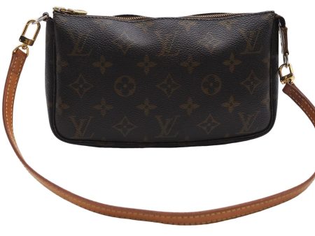 Authentic Louis Vuitton Monogram Pochette Accessoires Pouch M51980 LV 2826E Cheap