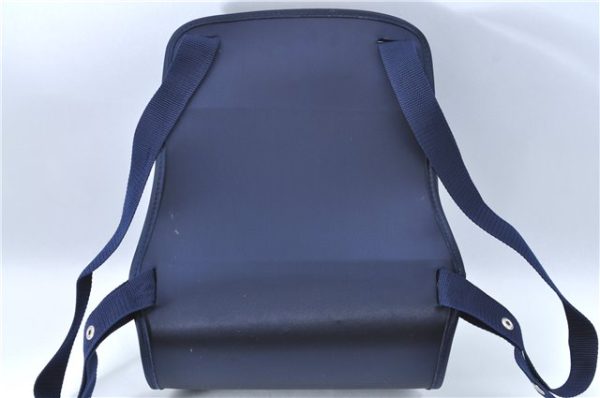 Auth HERMES Sherpa Backpack to the Stars Exhibition 2000 Limited Navy Blue J1797 For Sale