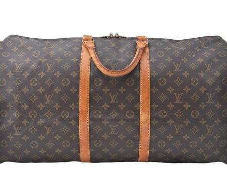 Authentic Louis Vuitton Monogram Keepall 60 Travel Boston Bag M41422 LV J0578 Online Hot Sale