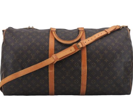 Louis Vuitton Monogram Keepall Bandouliere 60 Boston Bag M41412 LV Junk 8443D For Cheap