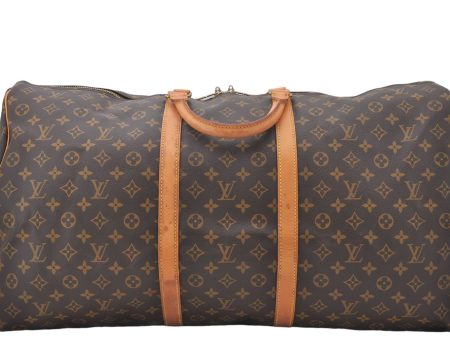 Authentic Louis Vuitton Monogram Keepall 60 Travel Boston Bag M41422 LV 4873E Supply