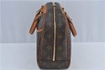 Authentic Louis Vuitton Monogram Trouville Hand Bag Purse M42228 LV J4509 For Sale