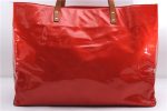 Authentic Louis Vuitton Vernis Reade GM Hand Bag Red M91084 LV 2929E Online