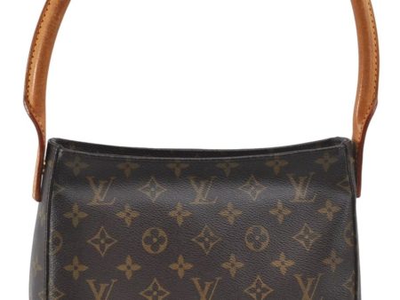 Authentic Louis Vuitton Monogram Looping MM Shoulder Bag M51146 LV J4300 Hot on Sale