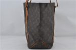 Authentic Louis Vuitton Monogram Sac Shopping PM Tote Bag M51108 LV 2932E For Sale