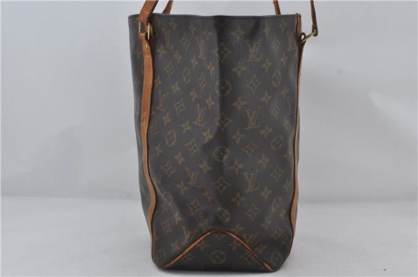 Authentic Louis Vuitton Monogram Sac Shopping PM Tote Bag M51108 LV 2932E For Sale