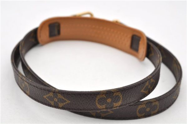 Authentic Louis Vuitton Monogram Shoulder Strap 38.6  LV 4821E Online now