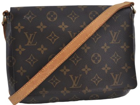 Authentic Louis Vuitton Monogram Musette Tango M51388 Shoulder Cross Bag J4313 Cheap