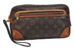 Authentic Louis Vuitton Monogram Marly Dragonne GM Clutch Hand Bag M51825 2842E For Discount