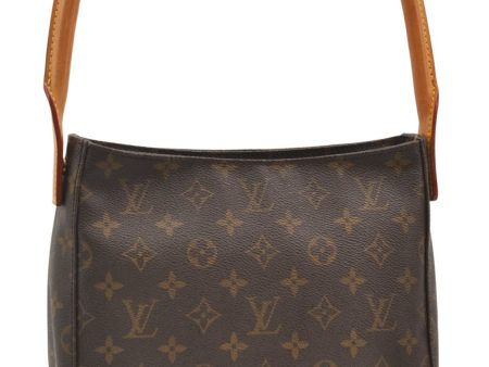 Authentic Louis Vuitton Monogram Looping MM Shoulder Bag M51146 LV 5453E For Cheap