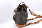 Authentic Louis Vuitton Monogram Montsouris MM Backpack M51136 LV 1341E Sale