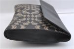 Authentic GUCCI GG Caleido Clutch Hand Bag PVC Leather 406725 Black 2275F on Sale