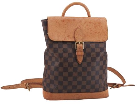 Authentic Louis Vuitton Damier Arlequin Backpack N99038 LV 6811D Sale