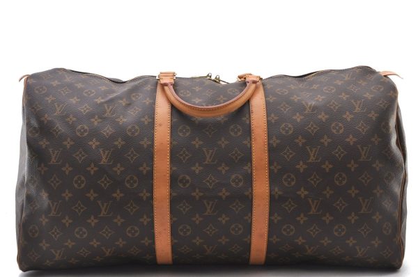 Authentic Louis Vuitton Monogram Keepall 60 Travel Boston Bag M41422 LV 2294F Online