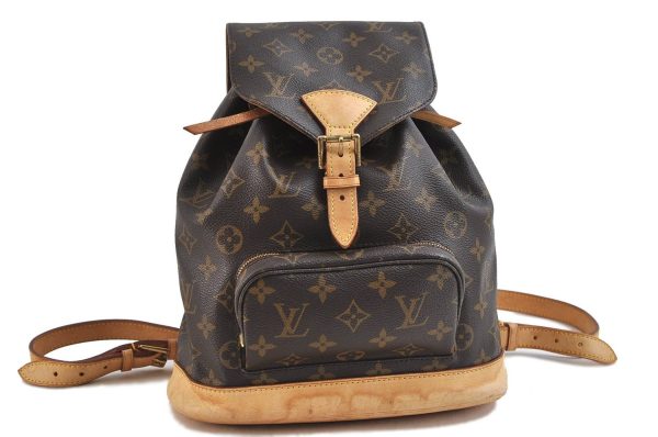 Authentic Louis Vuitton Monogram Montsouris MM Backpack M51136 LV 9428C Online Hot Sale